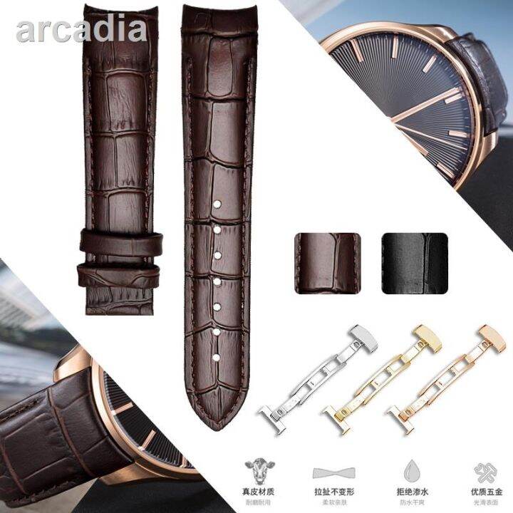 Genuine Leather Watch Strap for Mido M024 Soft Waterproof Leather Watch