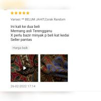 HOT ITEM Kain Batik Terengganu Kain Sarung Cotton Kain Batik Cop Batik Asli Terengganu Original