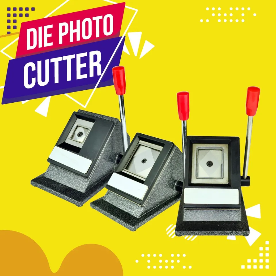 Officom Die Photo Cutter, ID Cutter (1x1 / 2x2 / Passport Size)