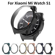 Ốp Bảo Vệ Màn Hình Cho Xiaomi Mi Watch S1 Ốp Cứng PC Chống Sốc Che Phủ