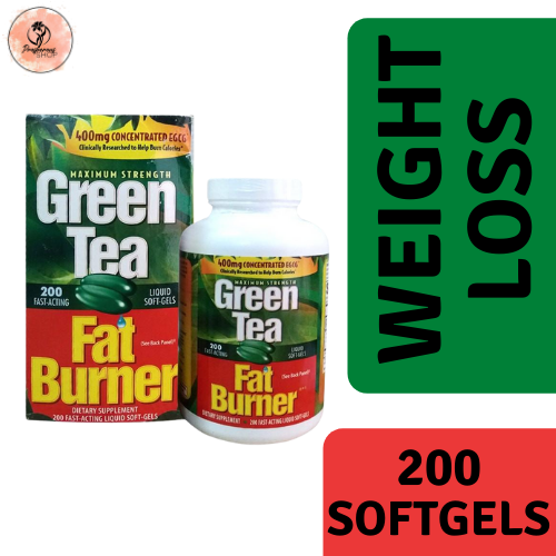 Green Tea Fat Burner 200 softgels 400 mg Concentrated EGCG Lazada PH