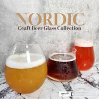 Nordic Set (3ชิ้น) แก้วเบียร์ แก้วเบียร์คราฟ แก้วคราฟเบียร์ เซ็ตแก้วเบียร์ Craft beer glass Tulip Ipa Teku แก้วน้ำ แก้วค็อกเทล แก้วคาเฟ่ แก้วกาแฟ แก้วเหล้า