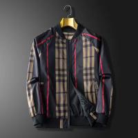 Burberry Coat New Men S Jacket Stand Collar Repair Coat Korean Version Plaid Jacket Plus Size Men S Trend Coat