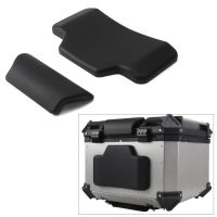 1 Set Universal Motorcycle Rear Tail Top Luggage Trunk Tool Box Tailbox Helmet Case Cushion Backrest Pad Black