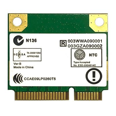 RTL8822CE Dual Frequency Gigabit Network Card Wifi Bluetooth 5.0 Mini PCIE Wireless Module 867Mbps Network Card