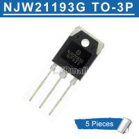 5ชิ้น NJW21193 NJW21193G TO-3P 16A 250V 200W ทรานซิสเตอร์กำลังซิลิโคน PNP