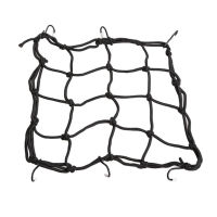 VODOOL Motorcycle Luggage Net Motorbike ATV 6 hooks Hold Down Fuel Tank Trunk Helmet Luggage Cargo Mesh Net 30X30cm