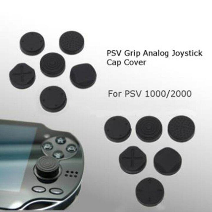 user-friendly-1ชุดสีแดง-สีฟ้า-สีดำที่มีประโยชน์6ใน1-thumbstick-ฝาจับปลอกแอนะล็อกก้านควบคุมสำหรับ-psv1000-2000-psvita