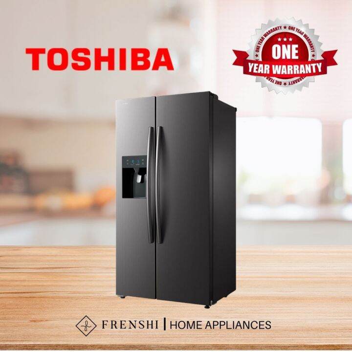 Toshiba Side By Side Inverter Refrigerator With Auto Ice & Water