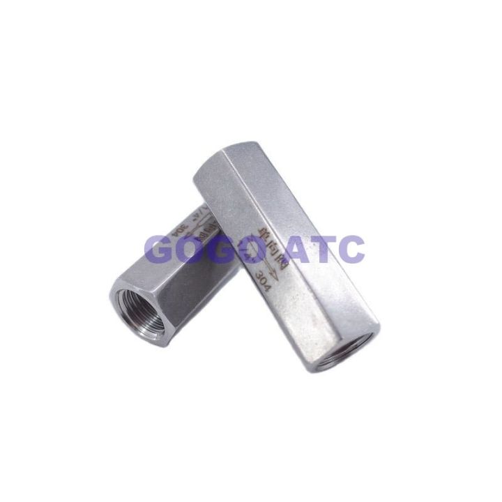 free-ship-check-valve-1-8-quot-1-4-quot-3-8-quot-1-2-quot-3-4-quot-1-quot-inch-female-thread-stainless-steel-304-acid-proof-one-way-check-valve