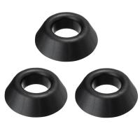 3 Pack Ball Holder Baseball Display Case Ball Stands Basketball Football Plastic Display Stand Base Black