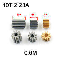 102.23A 0.6M โลหะ Pinion 10 ฟัน OD = 7.2mm รูใน 2.23mm 10T DIY ผงโลหะผสมเกียร์ขนาดเล็ก-final1