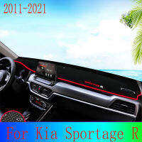 สำหรับ Kia Sportage R ตกแต่งภายในรถยนต์แผงควบคุมรถปกหลีกเลี่ยงแผ่นแสงตราสารแพลตฟอร์มปกเสื่อพรมอุปกรณ์เสริม