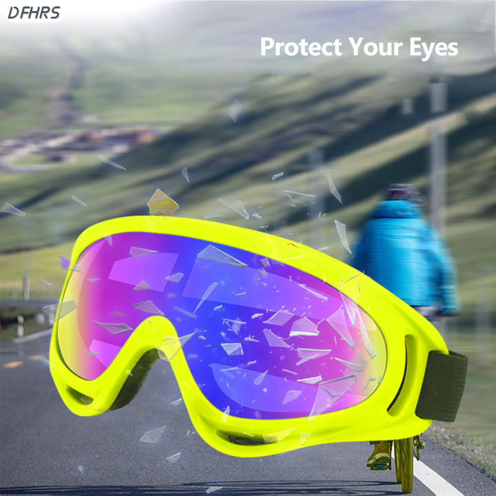 แว่นกันลมแว่นตาจักรยานยนต์จักรยานสกปรกรถ-atv-แว่นตานิรภัยสำหรับผู้ใหญ่ผู้ชายผู้หญิงเยาวชนเด็ก