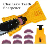 Chainsaw Sharpening Machine แบบพกพาบด Off Chainsaw Blade การติดตั้ง Fast Break Chainsaw Chain เครื่องมืองานไม้