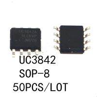 50 ชิ้น / ล็อต UC3842 UC3842AN 3842A 3842B UC3842B SMD SOP-8 โมดูเลเตอร์ความกว้างพัลส์ควบคุมปัจจุบันใหม่ในสต็อก