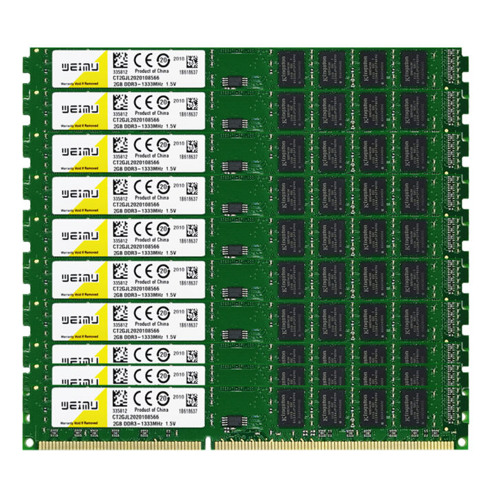 10pcs-ddr3-8gb-4gb-2gb-pc3-1066-1333-1600-1866-mhz-หน่วยความจำเดสก์ท็อป12800-10600-2g-4g-8g-pc-r-ddr3หน่วยความจำเดสก์ท็อป