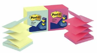 โพสต์-อิท® ป๊อบ-อัพ POST-IT POPUP-R330-U-ALTคละสี (แพ็ค12ชิ้น)