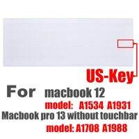 【❉HOT SALE❉】 g8lumg Us-Key ฟิล์มคีย์บอร์ดสำหรับ Mac Book Pro 13 A1708 A1988และนิ้ว A1931 A1534ฟิล์มป้องกันครอบซิลิโคนป้องกันแป้นพิมพ์