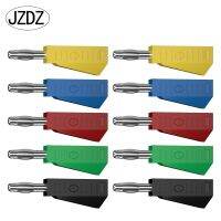 JZDZ 10ชิ้น4มม. กล้วยปลั๊กทองแดงชุบนิกเกิลขั้วต่อไฟฟ้า J.10029 DIY