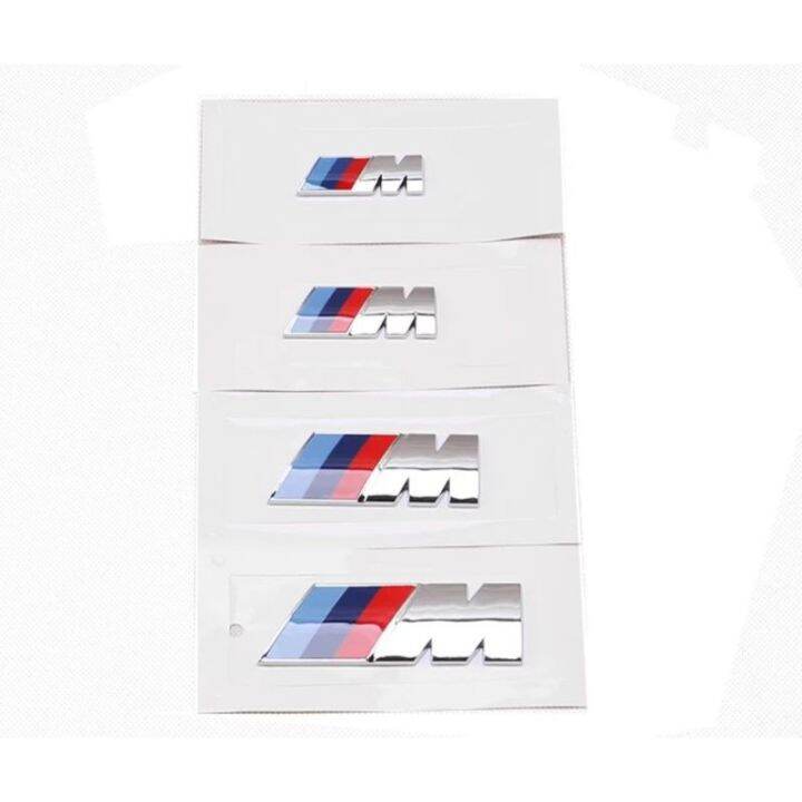 Ready stock BMW M Sports Car Sticker 3D Logo Car Body side Sticker Rear