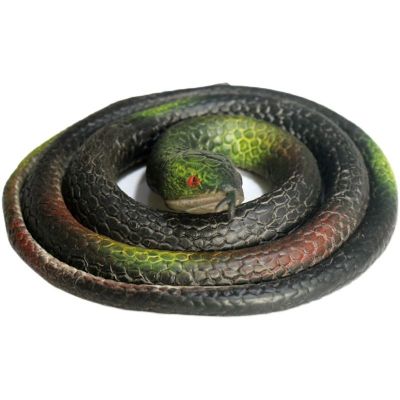 Toys simulation children we cheat props soft plastic fake scary snake simulation animal model of cobra spoof gift