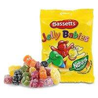 New Normal ? (x 1) Maynards Bassetts Jelly Babies Bag 190g เมย์นาร์ด บาสเซตต์ เยลลี่ เบบี้ แบบถุง 190กรัม