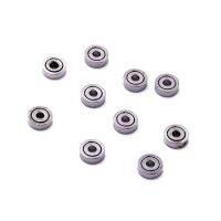 ▲◘ 20Pcs/lot Mini Deep Groove 681ZZ Ball Bearings 1x3x1mm Iron Micro Bearings For Model Toys Furniture Accessories