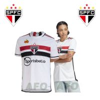 shot goods São Paulo Jersey 23/24 Soccer Football Home Jersey Soccer Football Jersey Men Sports T-shirt Womens jersey Top Quality Fans Version