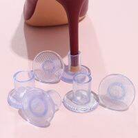 1pairs Clear Heel Stoppers for Grass Heel Protector Non-slip Shockproof Silencer Heel Protector Covers For Bridal Wedding Party Shoes Accessories