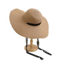 【CW】 New Visors Hat Fashion Wide Brim Chapeau UV Protection Beach Cap