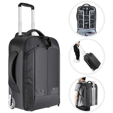 Professional DSLR Camera Trolley Suitcase Bag Video Photo Photography  Luggage Travel Trolley Backpack With Wheels