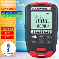 Comptyco Mini Optical Power Meter AUA-D7 OPM สายไฟเบอร์ออปติก Tester-70dbm ~ + 10dbm Sc/fc/st Universal Interface Connector