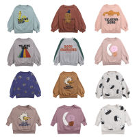 Bobo Kids Clothing Boys Sweaters Autumn Winter Clothes for Girls Babi Sweater Kids Sweatshirts Long Sleeve O-neck Cute Tops