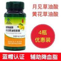 ❧ flowers oil capsules yellow flower phosphate evening primrose soft capsule auxiliary blood linolenic acid oleic