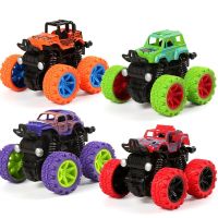 Car Four-wheel Drive off-road Stunt Dump Inertia Boy Pull Back car for Children toys gift