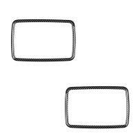 2Pcs for Toyota Voxy 2022 Car Interior Audio Speaker Cover Trim Decorate Sticker Center Door Speaker Frame RHD