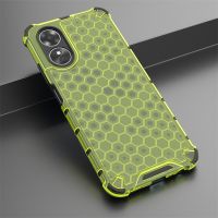 For Oppo A17 Case Luxury Transparent Shockproof Armor Back Cover for Oppo A17 2022 A 17 4G OPPOA17 CPH2477 Rugged Phone Cases