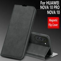 NOVA 10 SE NOVA10 11 Kembali Kulit Flip Buku Pemegang Kad Magnigu untuk NOVA 10 SE NOVA10 PRO 11 Beg Efon