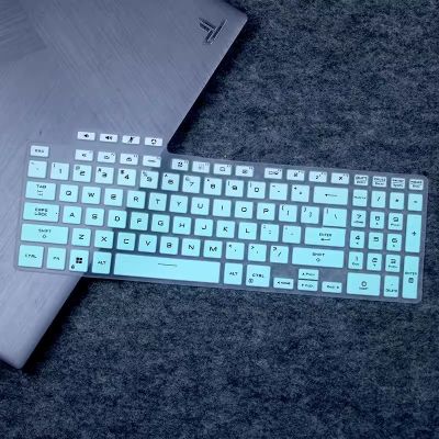 Silicone Laptop Keyboard Cover Skin For ASUS TUF Dash F15 2022 FX517Z FX517ZR FX517ZM FX517ZE FX517ZC FX517Z FX517 ZR ZM FX 517