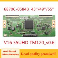 บอร์ด Tcon 6870C-0584B 2023 Gratis Ongkir 0584B 6870C สำหรับทีวี43 /49/55 V16 55UHD TM120ลอจิก6870C0584B T-Con ดั้งเดิม