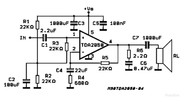 2pcs-utc2050ใช้แทน-tda-2050a-ได้-power-amp-ic-แพ็ค-2-ชิ้้น