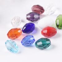 8x6mm 10x8mm Oval Shape Faceted Crystal Glass Loose Spacer Beads Wholesale lot for Jewelry Making DIY Crafts Findings