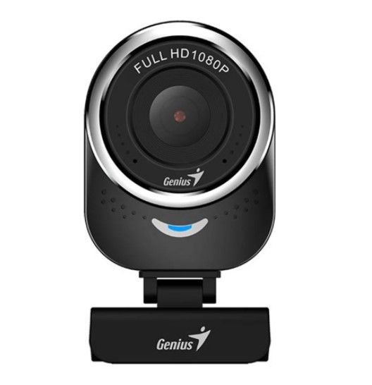 WEBCAM (เว็บแคม) GENIUS QCAM 6000 FULL HIGH DEFINITION 1080P (BLACK)