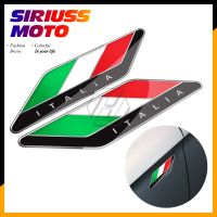 【Customer favorite】 3D ธงสติ๊กเกอร์ Italia รูปลอกกรณีสำหรับ Aprilia Ducati Suzuki Yamaha ฮอนด้าสำหรับรถ D Ecals PU ยูรีเทน