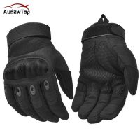 Motorcycle Gloves Super Fiber Reinforced Leather Motocross Motorbike Biker Racing Car Riding Moto Gloves Men Black Grean Brown