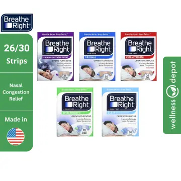 Breathe Right Nasal Strips Extra Strength Tan Snoring Relief 6 - 144