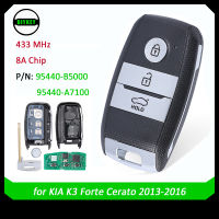 DIYKEY Smart Remote Key Keyless 3 Button 433MHz 8A Chip Fob for KIA K3 Forte Cerato 2013-2016 PN: 95440-B5000 95440-A7100