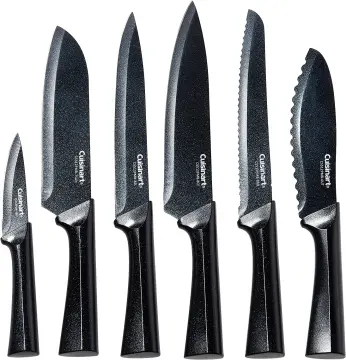 Cuisinart C55-12PCKSAM Color Blade Guards (6 Knives and 6 Covers) 12-Piece Knife Set, Jewel