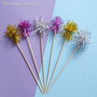 【hot】◊  10pcs Tinsel Bebida Agitadores Pop Sticks Prata Ouro Metálico Agita Bar Carrinho Decoração